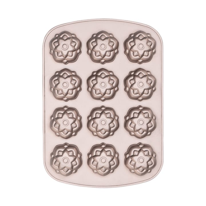Heirol muffinsform 12 muffins, Rosenguld Heirol