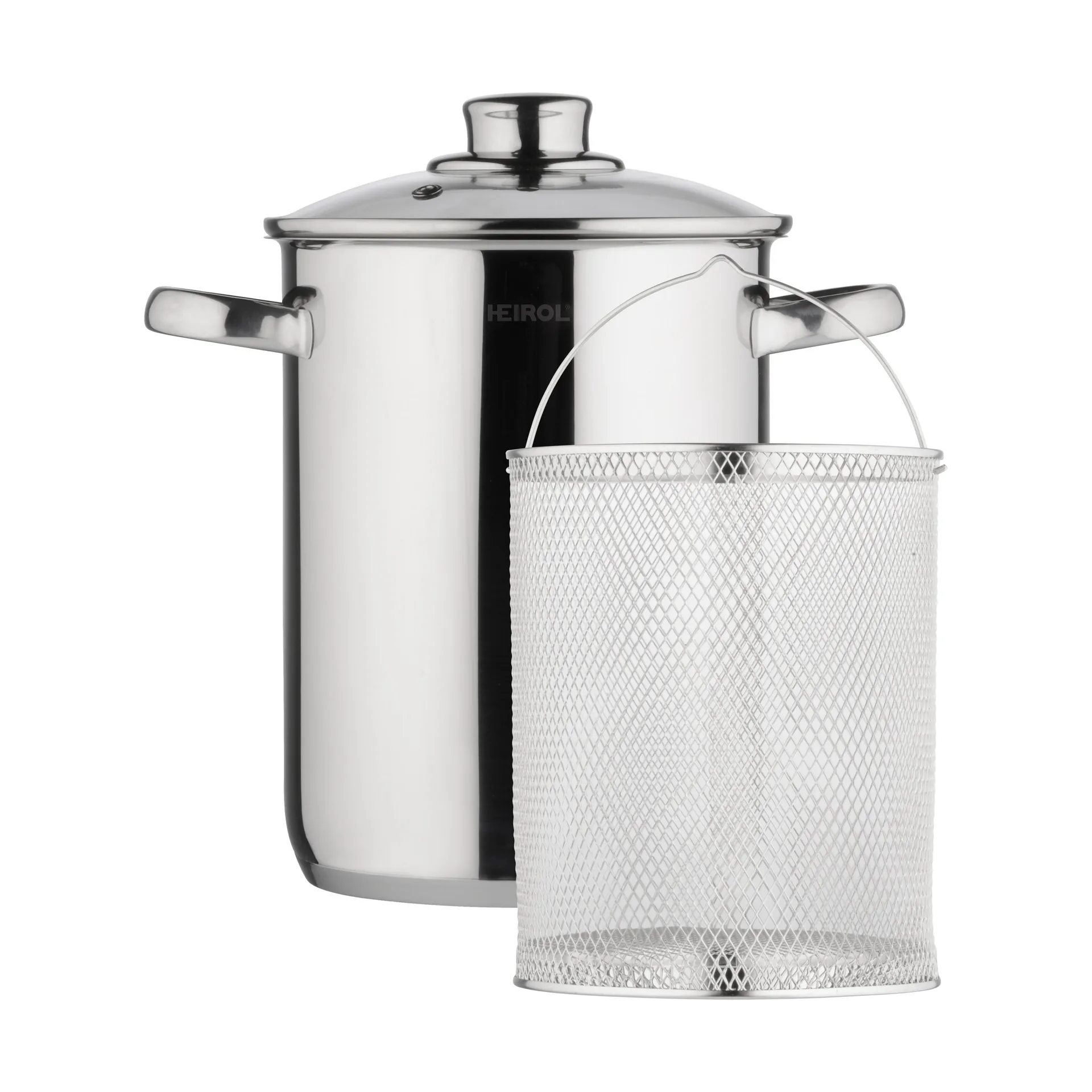 Heirol Steely aspargesgryde med indsats, 4 liter Heirol