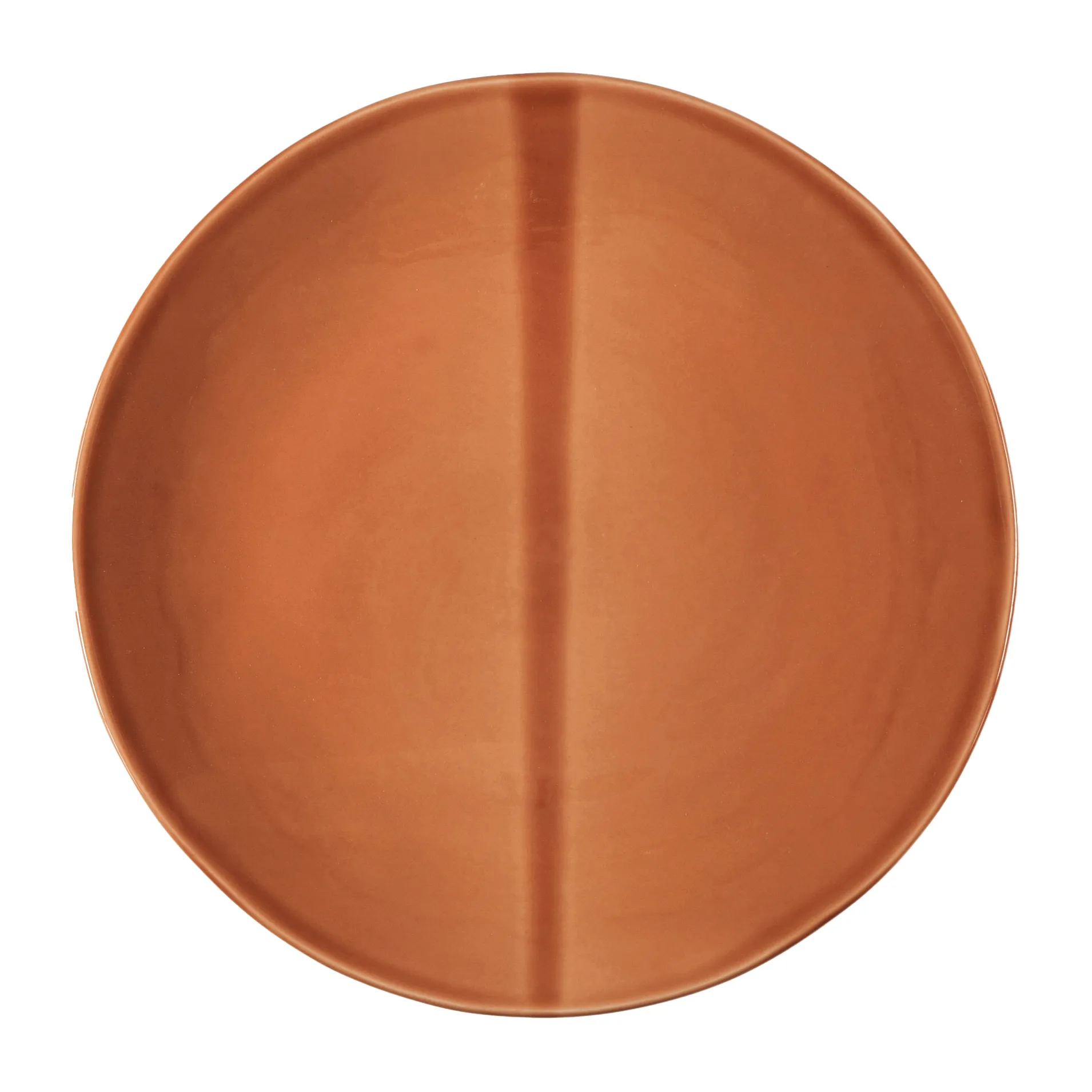 Heirol x Nosse Smooth tallerken Ø28 cm, Terracotta Heirol