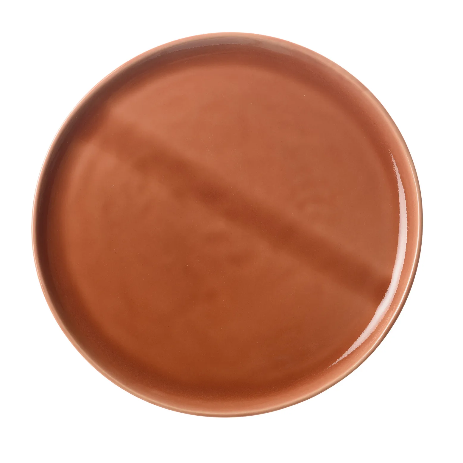 Heirol x Nosse Svelte tallerken Ø22 cm, Terracotta Heirol