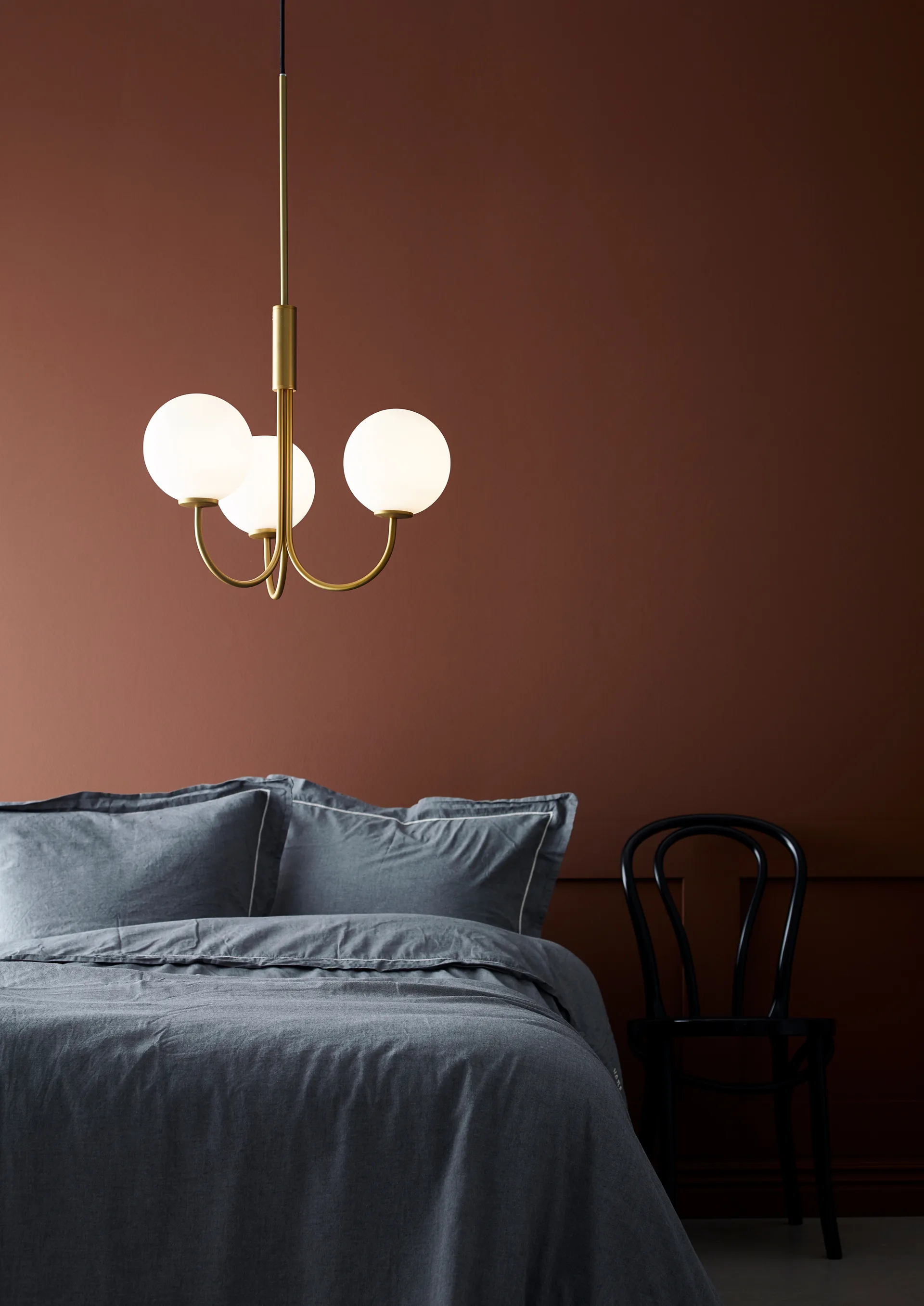 Ballon lysekrone Ø 45 cm, Messing, Ø45 cm Herstal