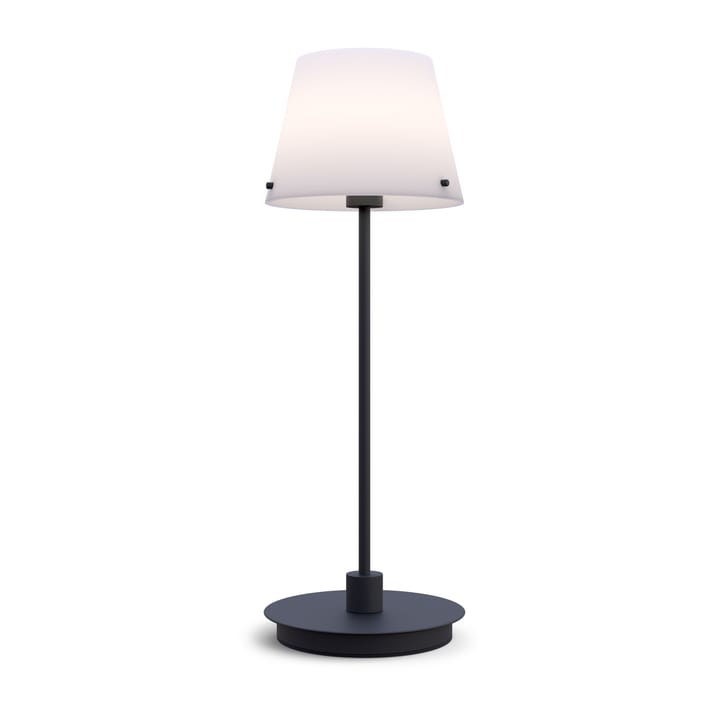 Gil il Grande bordlampe, Sort/Opalglas Herstal