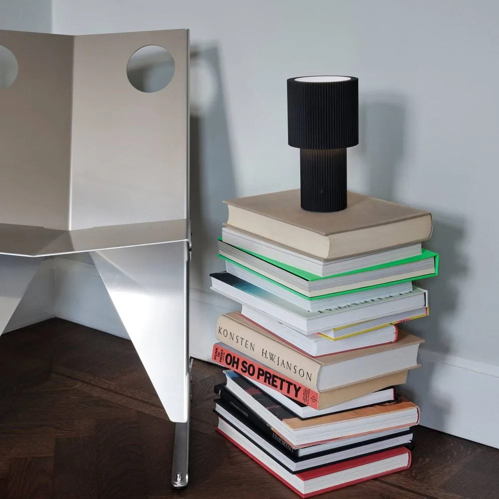 Iluma bordlampe portabel, Jet black Herstal