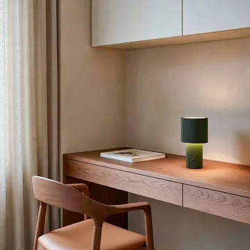 Iluma bordlampe portabel - olivgrøn - Herstal