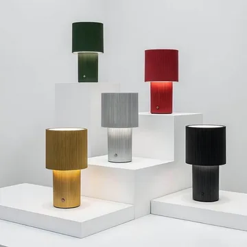 Iluma bordlampe portabel - Rød - Herstal