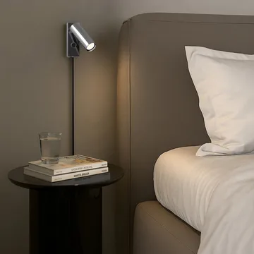 Pipeline væglampe - Krom - Herstal