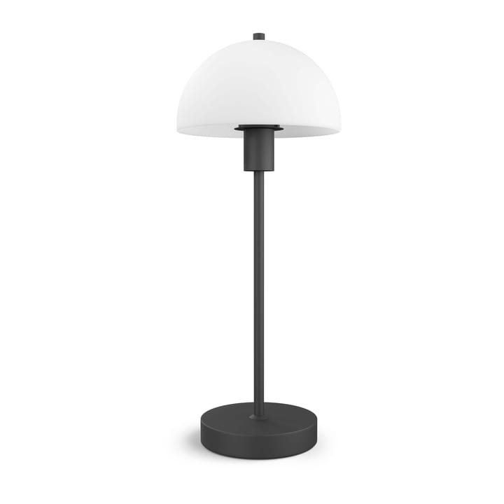 Vienda bordlampe 50 cm, Sort/Opalglas Herstal