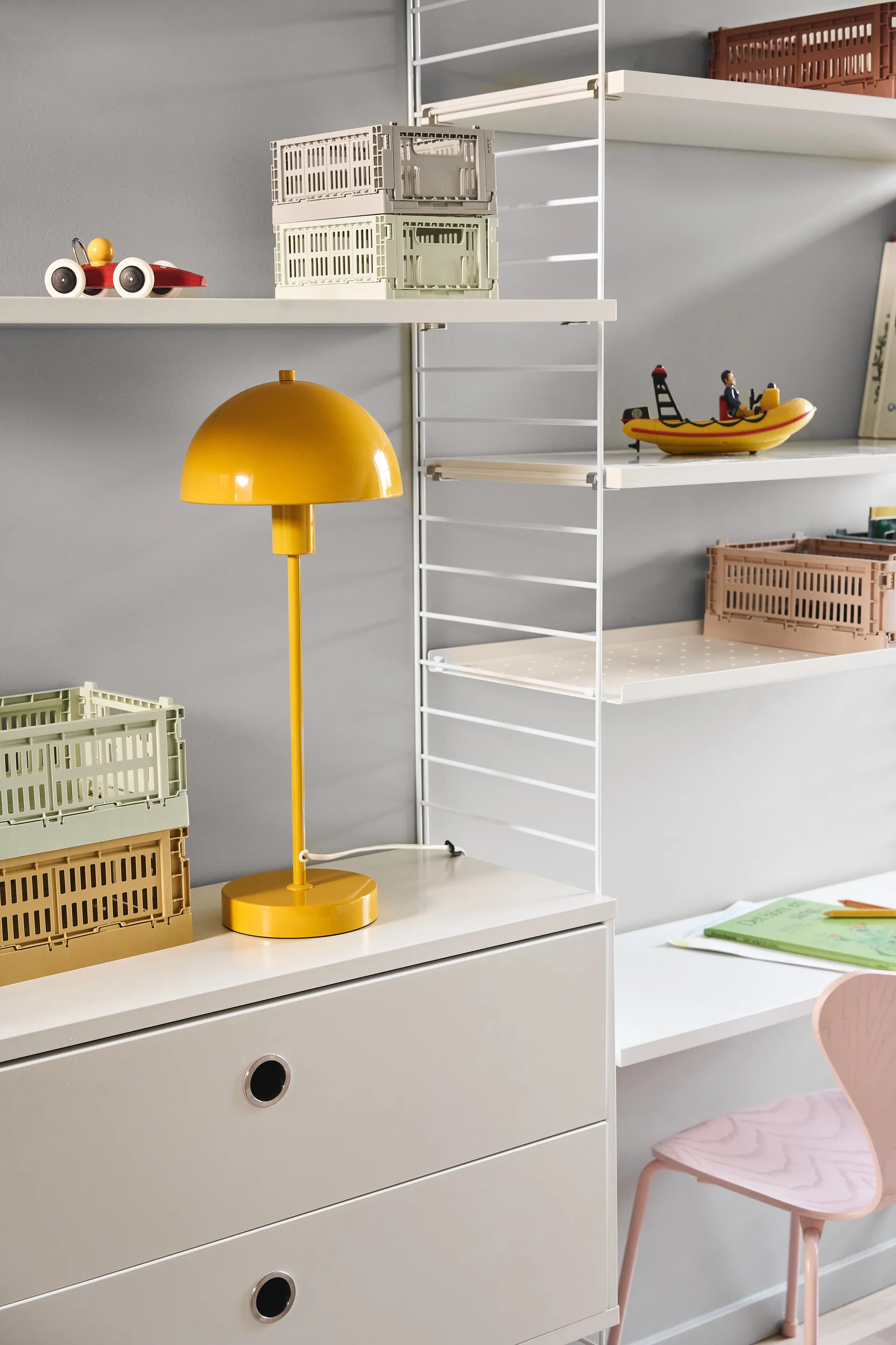 Vienda bordlampe, Mango yellow Herstal