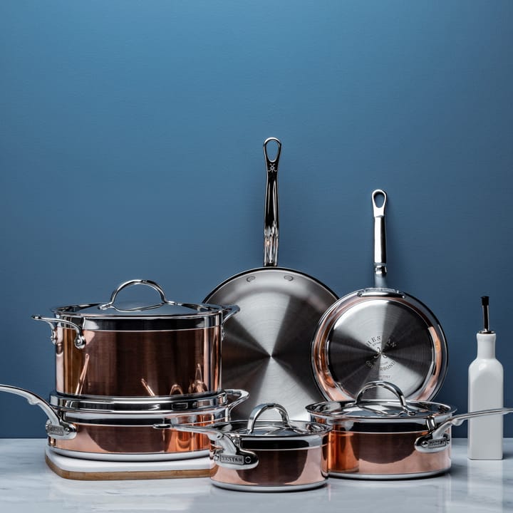 Hestan Copperbond gryde- og stegepandesæt, 10 dele Hestan