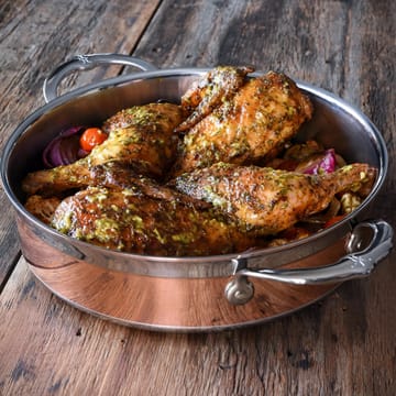 Hestan Copperbond Sauteuse med låg - 3,3 L - Hestan