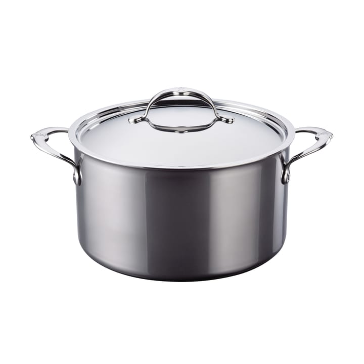 Hestan Nanobond gryde med låg 7,6 L - Rustfrit stål - Hestan