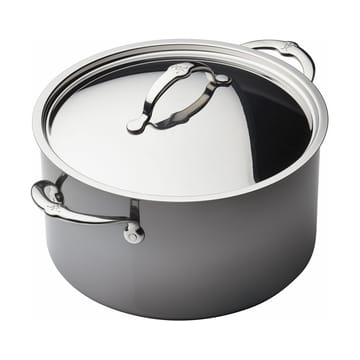 Hestan Nanobond gryde med låg 7,6 L - Rustfrit stål - Hestan