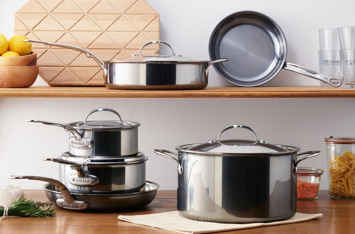 Hestan Nanobond gryde- og stegepandesæt, 10 dele Hestan