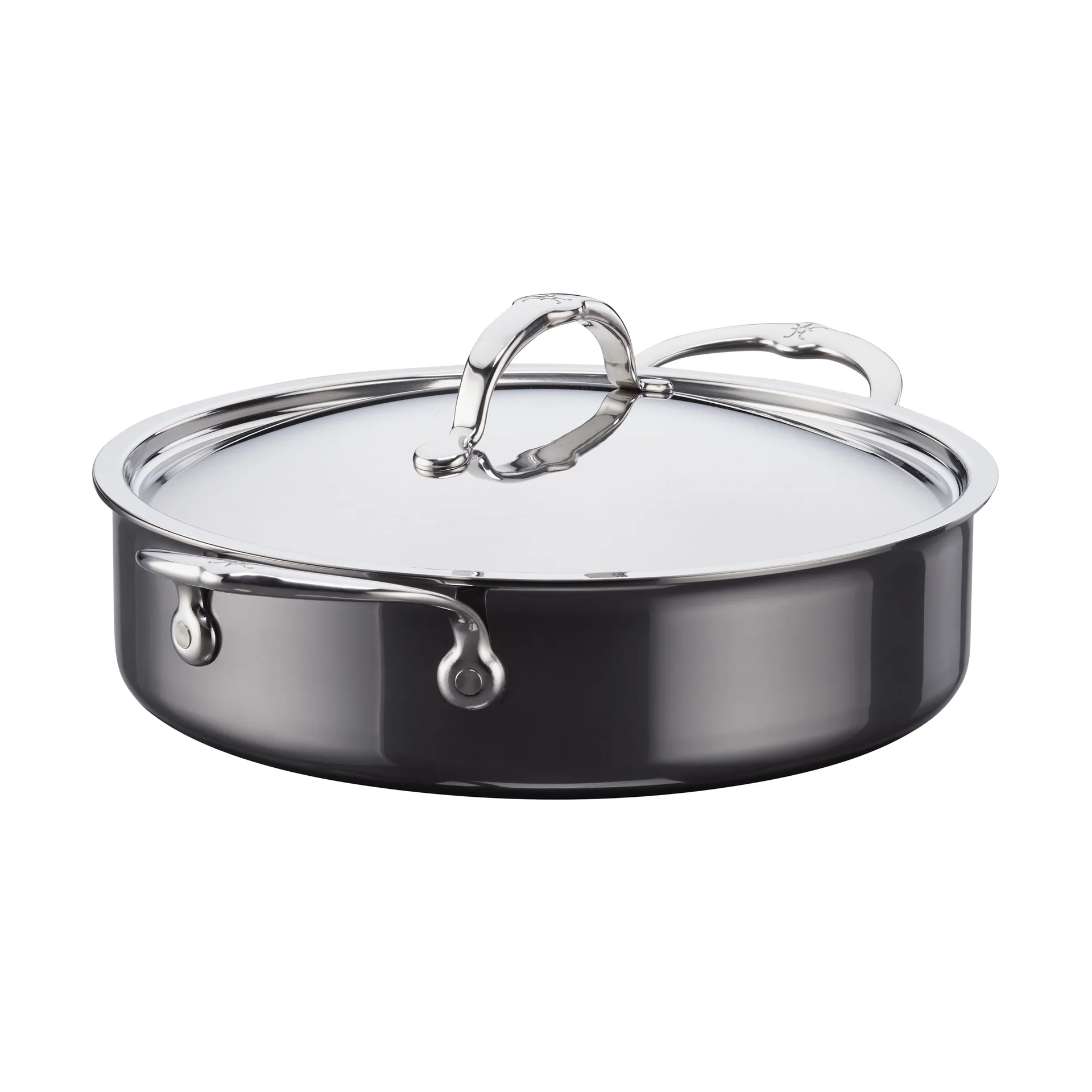 Hestan Nanobond sautégryde med låg 26 cm, Rustfrit stål Hestan
