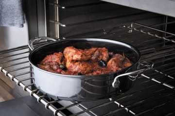Hestan Nanobond sautégryde med låg 26 cm - Rustfrit stål - Hestan