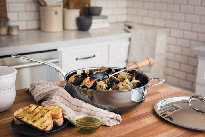 Hestan Nanobond sauterpande med låg 4,7 L, Rustfrit stål Hestan