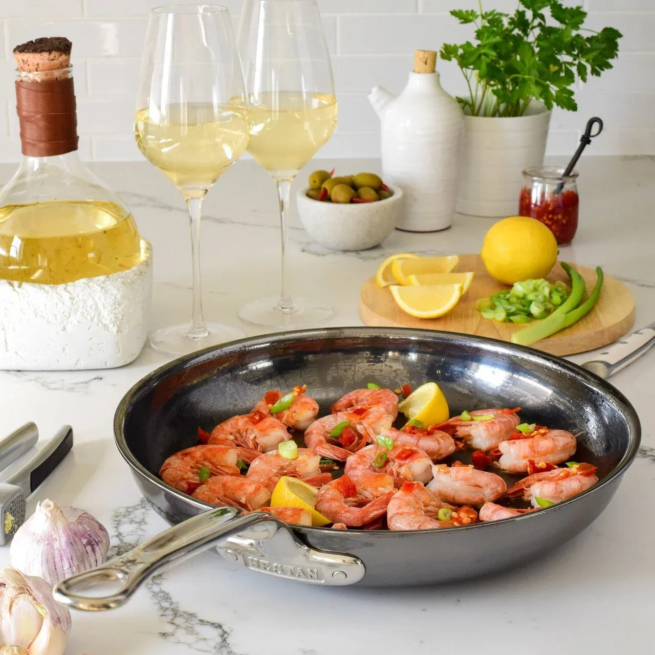 Hestan NanoBond stegepande, 28 cm Hestan