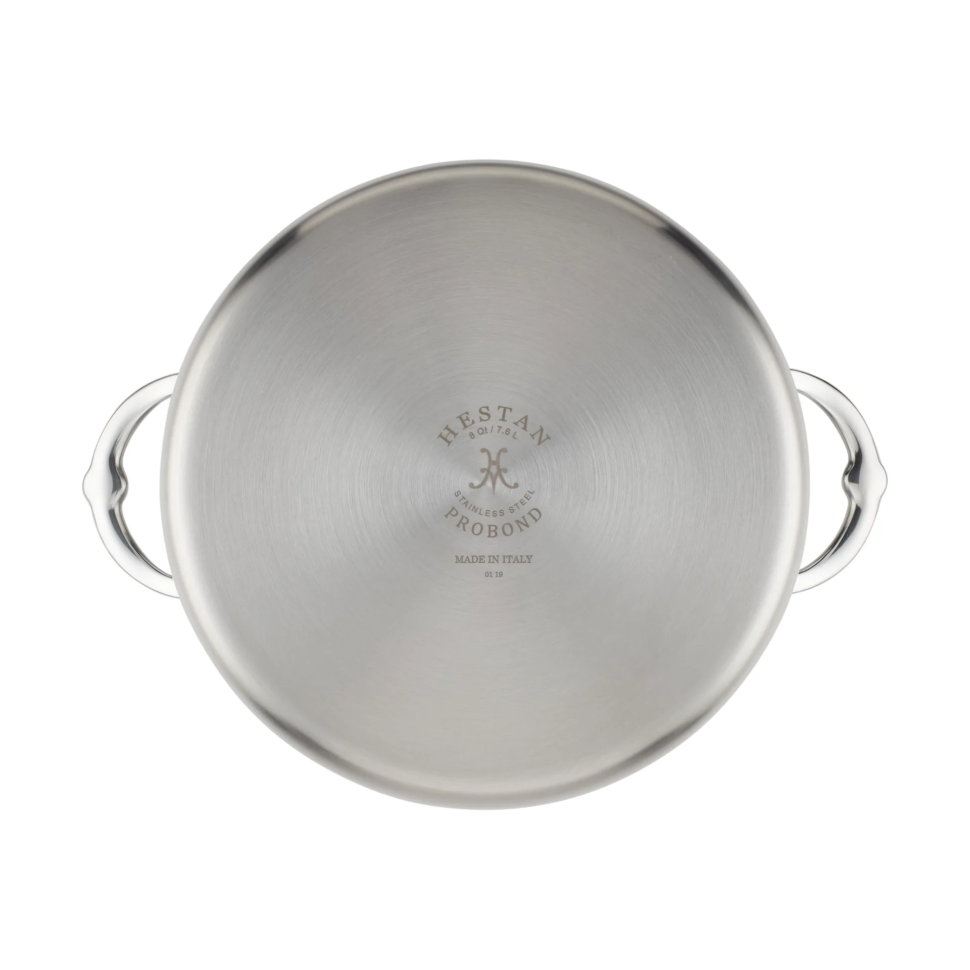Hestan Probond gryde 7,6 L, Rustfrit stål Hestan