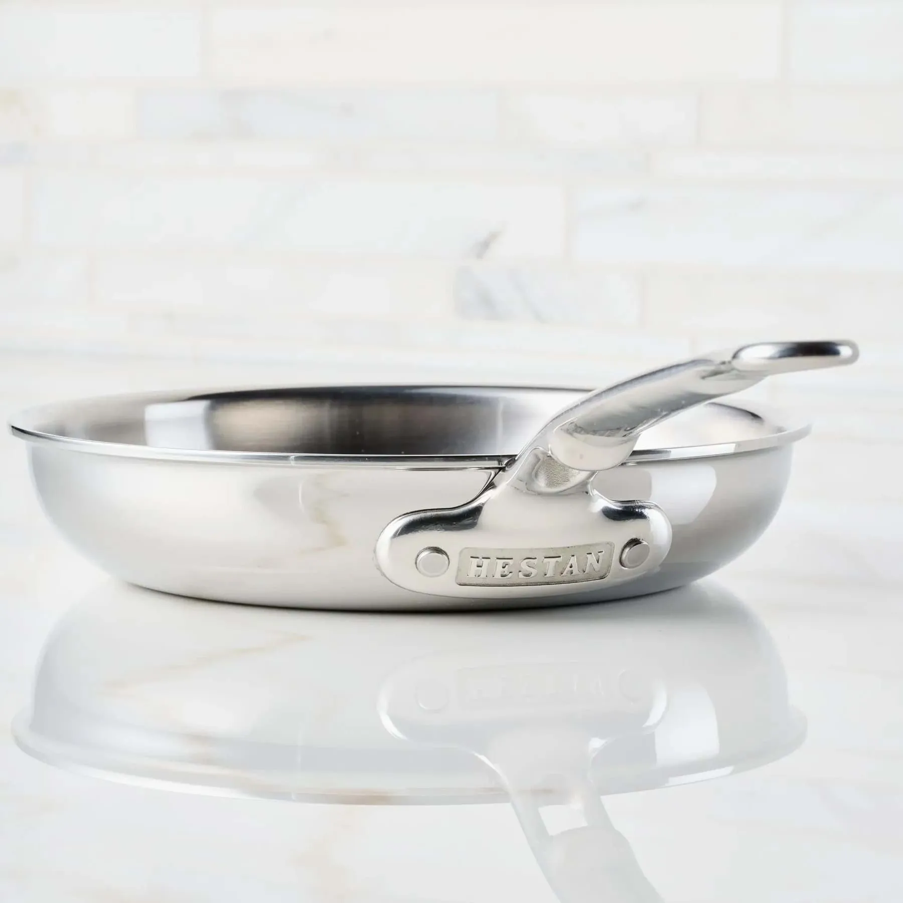 Hestan ProBond Luxe stegepande, Rustfrit stål, Ø22 cm Hestan