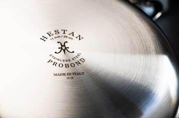 Hestan Probond non stick stegepande 28 cm - Rustfrit stål - Hestan
