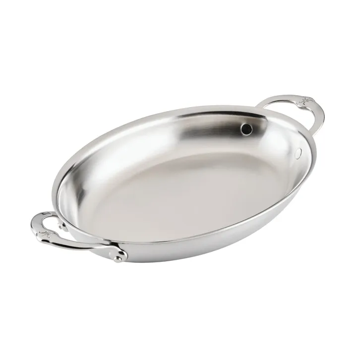 Hestan Provisions oval gratinform - Åben, 30x21 cm - Hestan