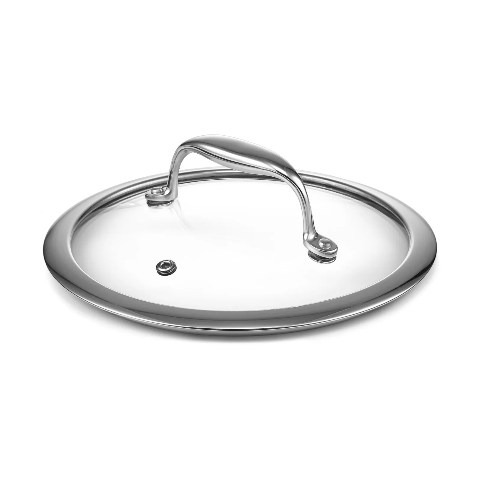 Hexclad glaslåg rustfrit stål, Ø20 cm Hexclad