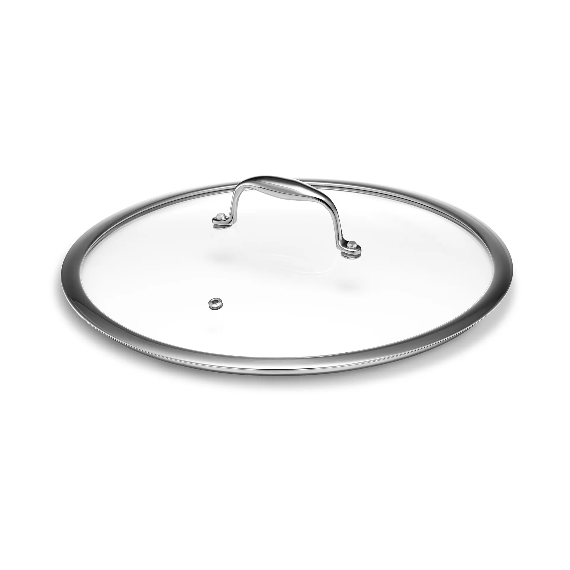 Hexclad glaslåg rustfrit stål, Ø30 cm Hexclad