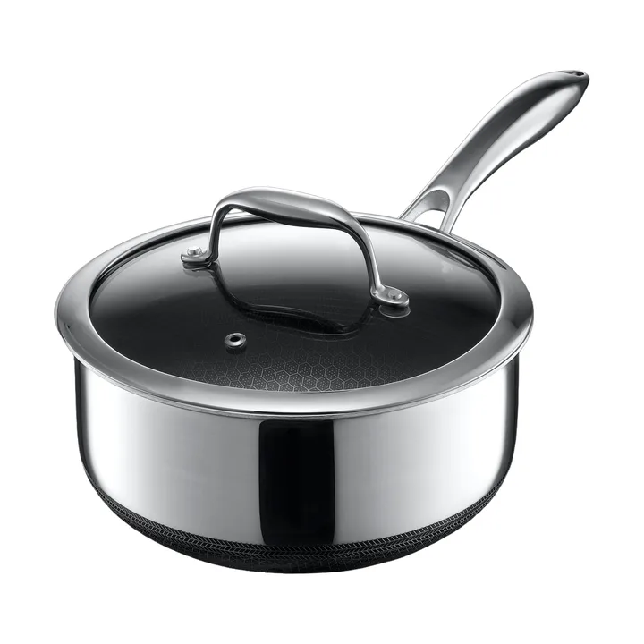Hexclad gryde med låg hybrid - 2,8 L - Hexclad