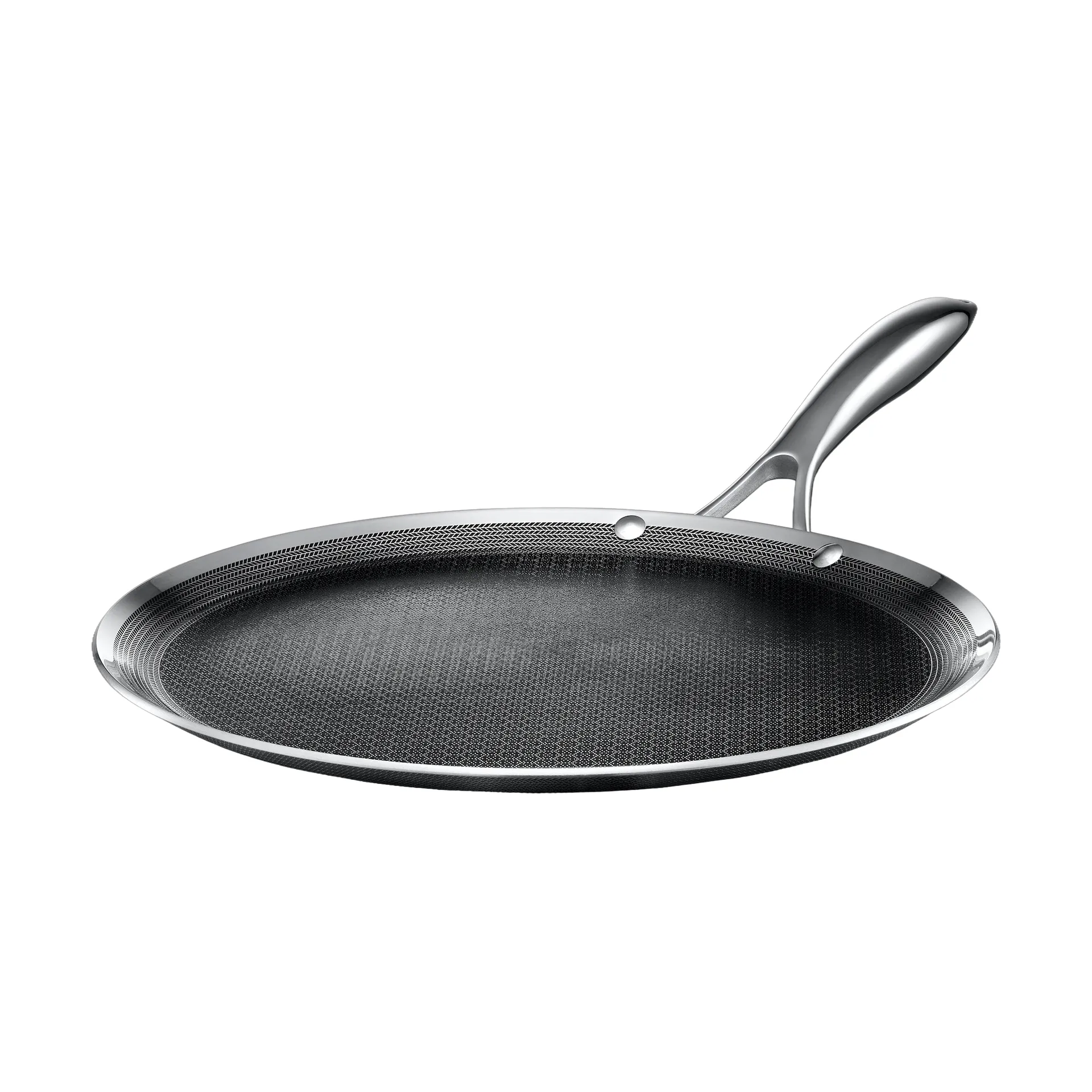 Hexclad Hexclad stegepande hybrid Ø30 cm Rustfrit stål-sort