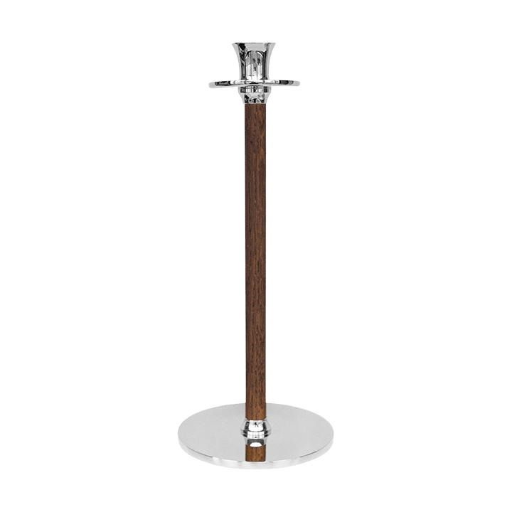 Alto Basso lysestage 30 cm - Forkromet messing - Hilke Collection