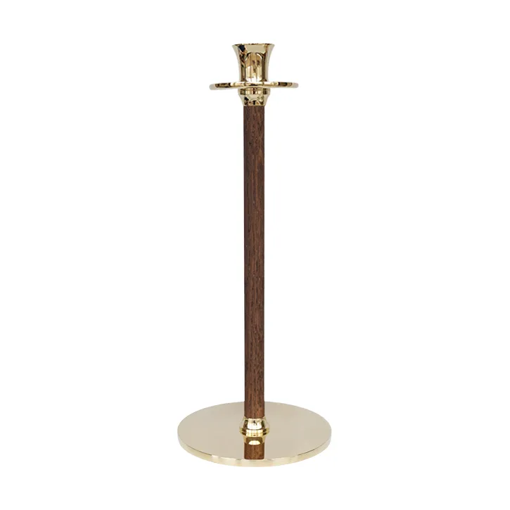 Hilke Collection Alto Basso lysestage 30 cm Messing