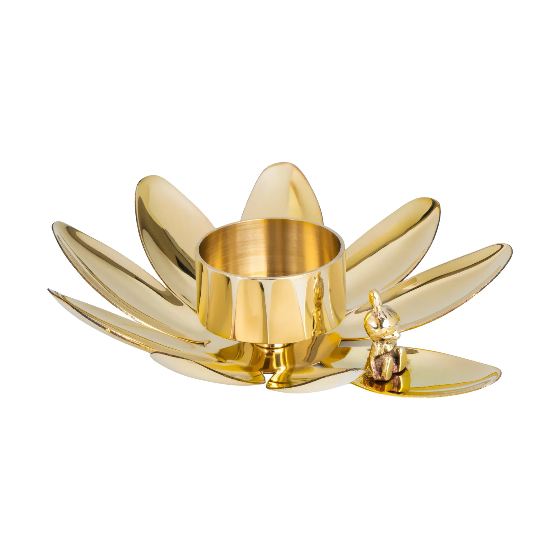 Hilke X Mumin Lille My lysestage, Messing Hilke Collection