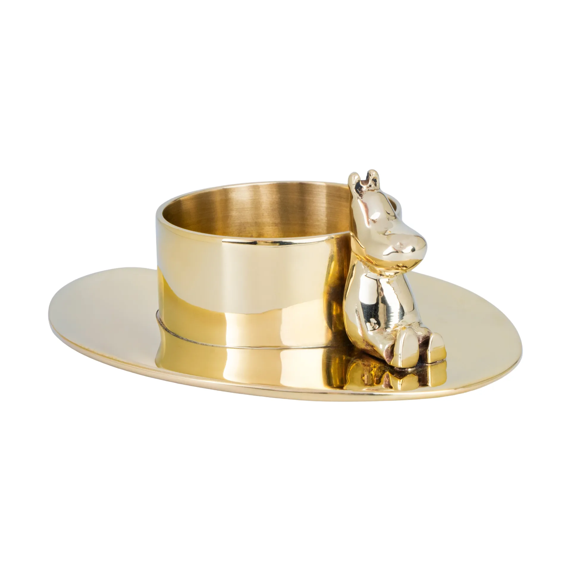 Hilke X Mumin No.3 lysestage, Messing Hilke Collection