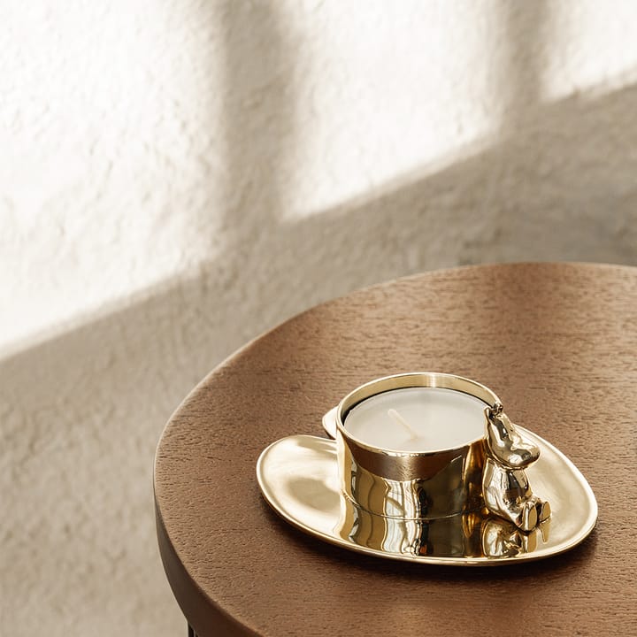 Hilke X Mumin No.3 lysestage, Messing Hilke Collection