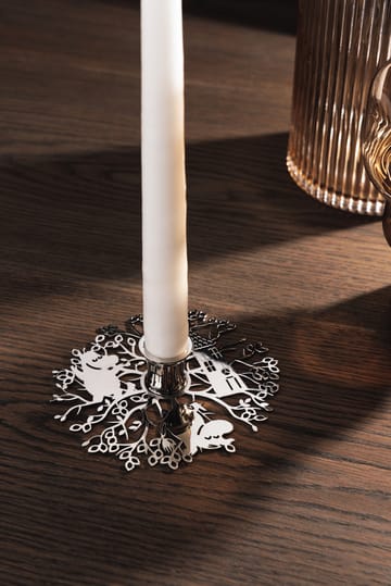 Hilke X Mumitrold No.1 lysestage - Forniklet messing - Hilke Collection