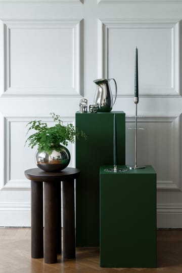 Hilke X Mumitrold No.2 lysestage - Forniklet messing - Hilke Collection