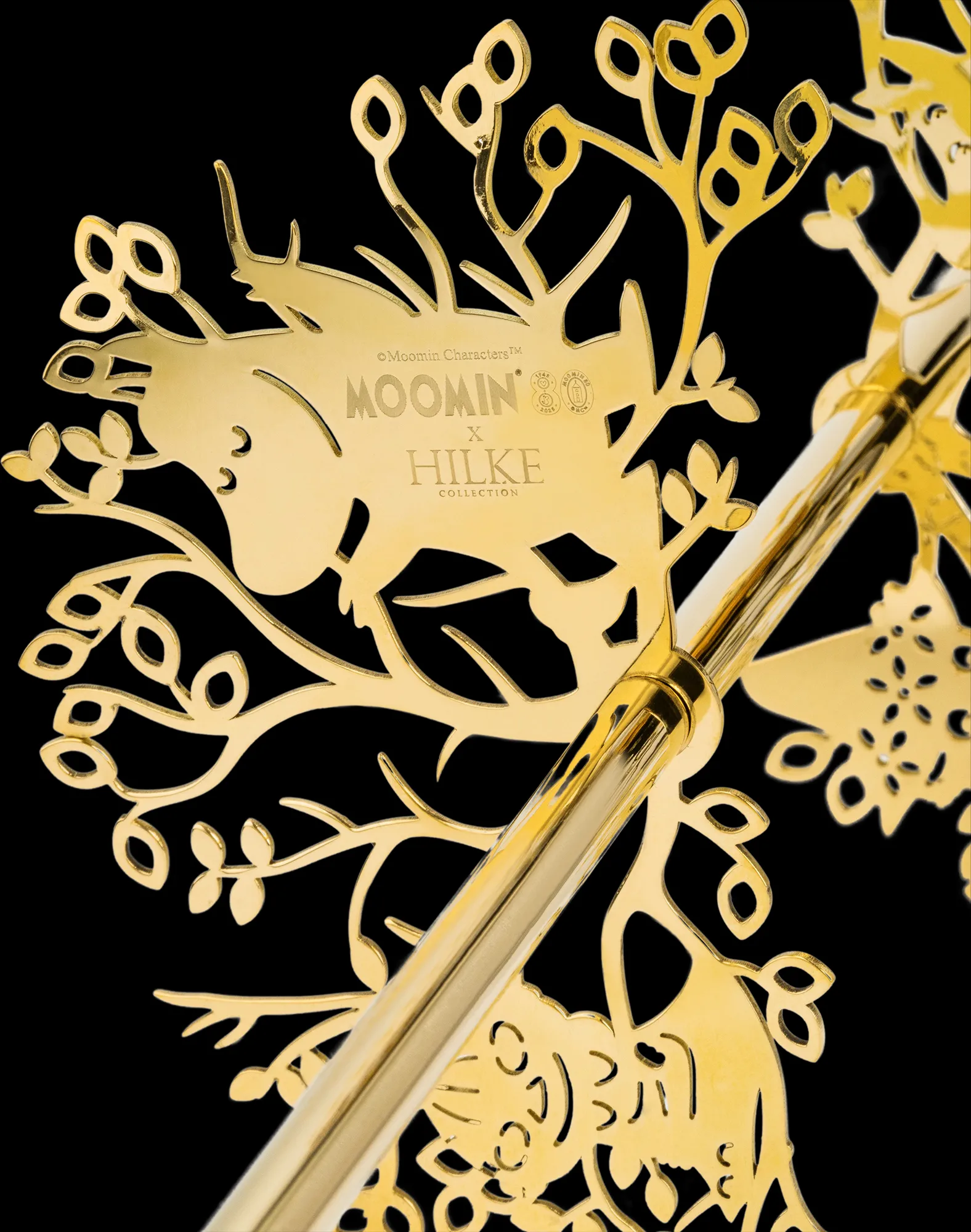 Hilke X Mumitrold No.2 lysestage, Messing Hilke Collection