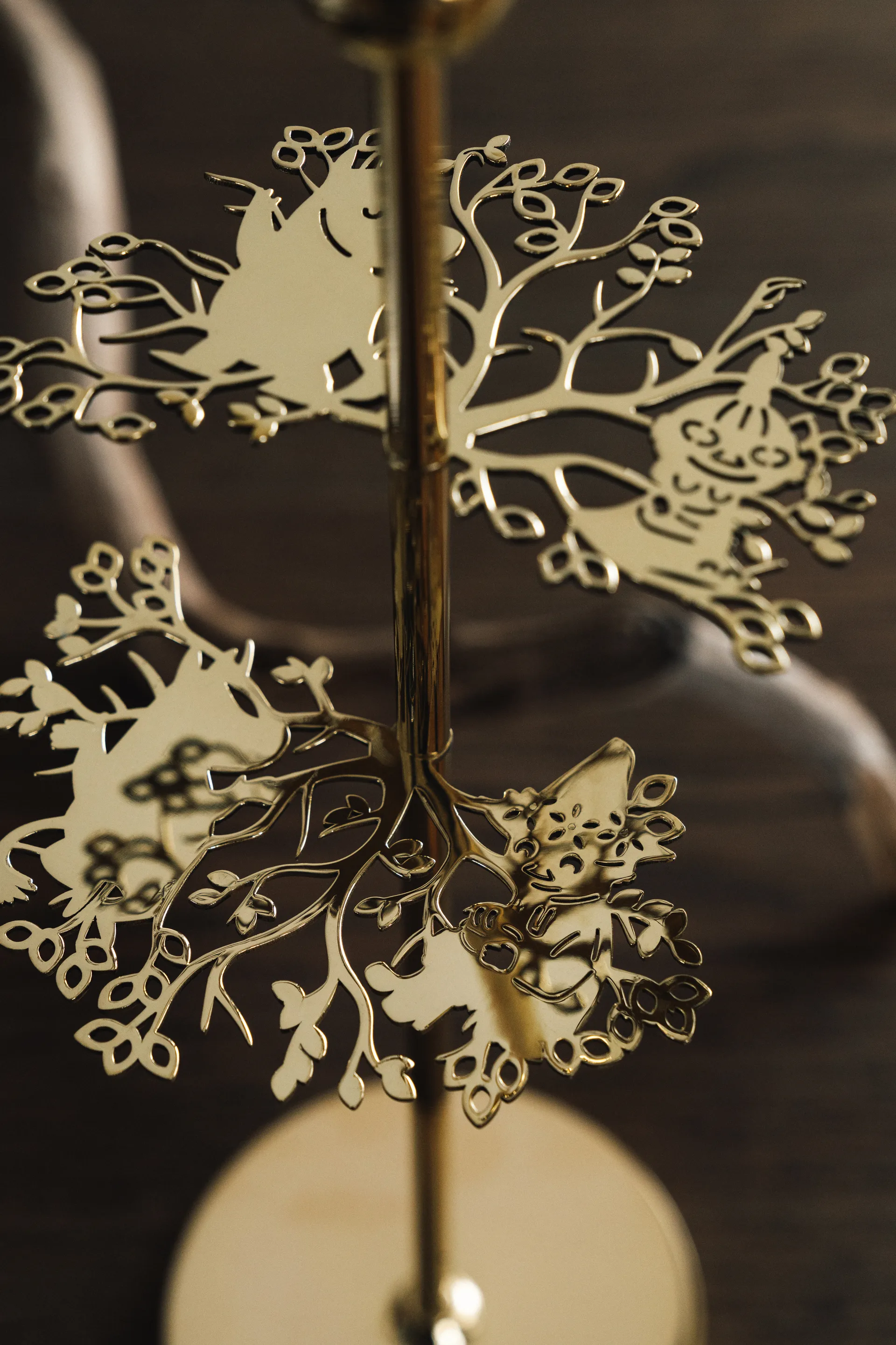 Hilke X Mumitrold No.2 lysestage, Messing Hilke Collection