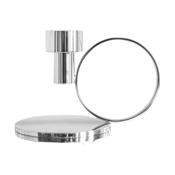 Insieme lysestage - Forkromet messing - Hilke Collection