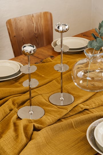 Ninfea Alta lysestage 30 cm - Forkromet messing - Hilke Collection
