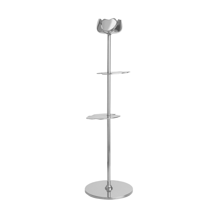 Ninfea Alta lysestage 40 cm - Forkromet messing - Hilke Collection