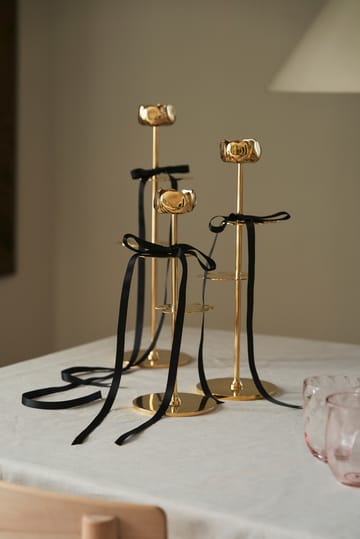 Ninfea Alta lysestage 40 cm - Messing - Hilke Collection