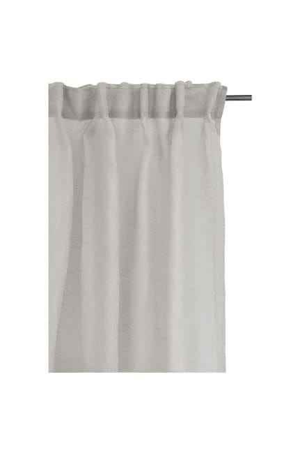 Dalsland gardin med rynkebånd 145x250 cm - Pearl - Himla