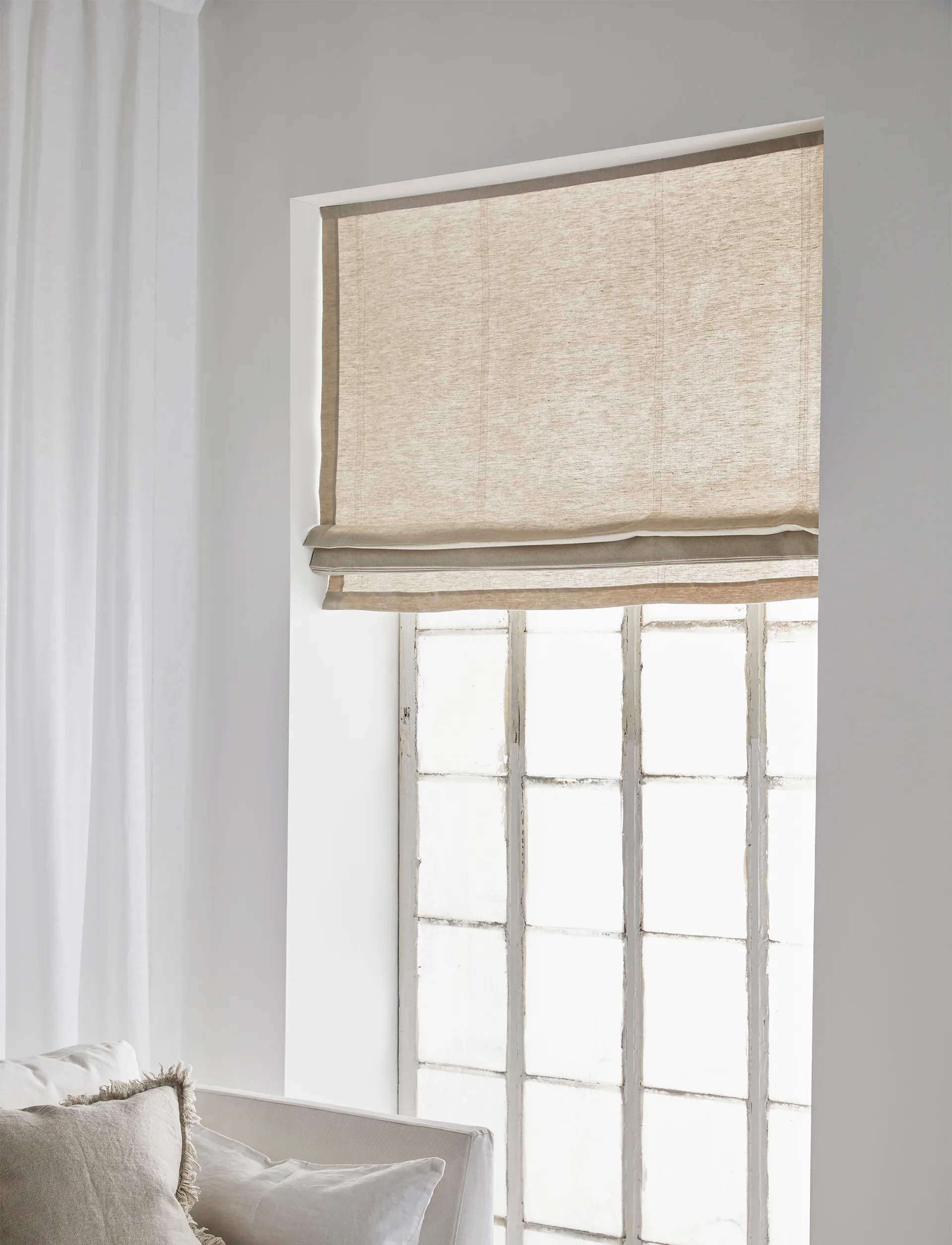 Ebba rullegardin 150x180 cm, Natural Himla