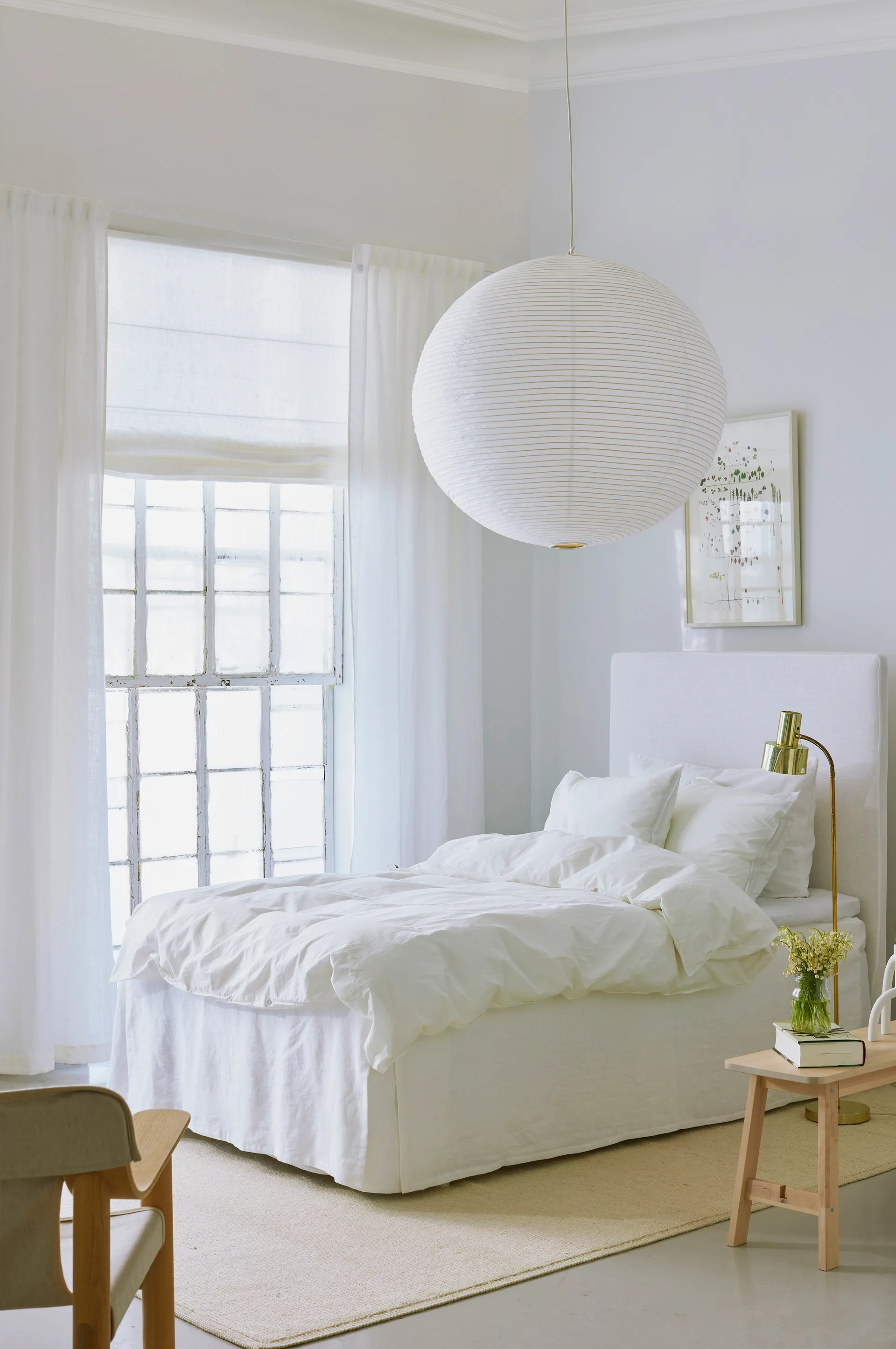 Miramar rullegardin 110x180 cm, White Himla