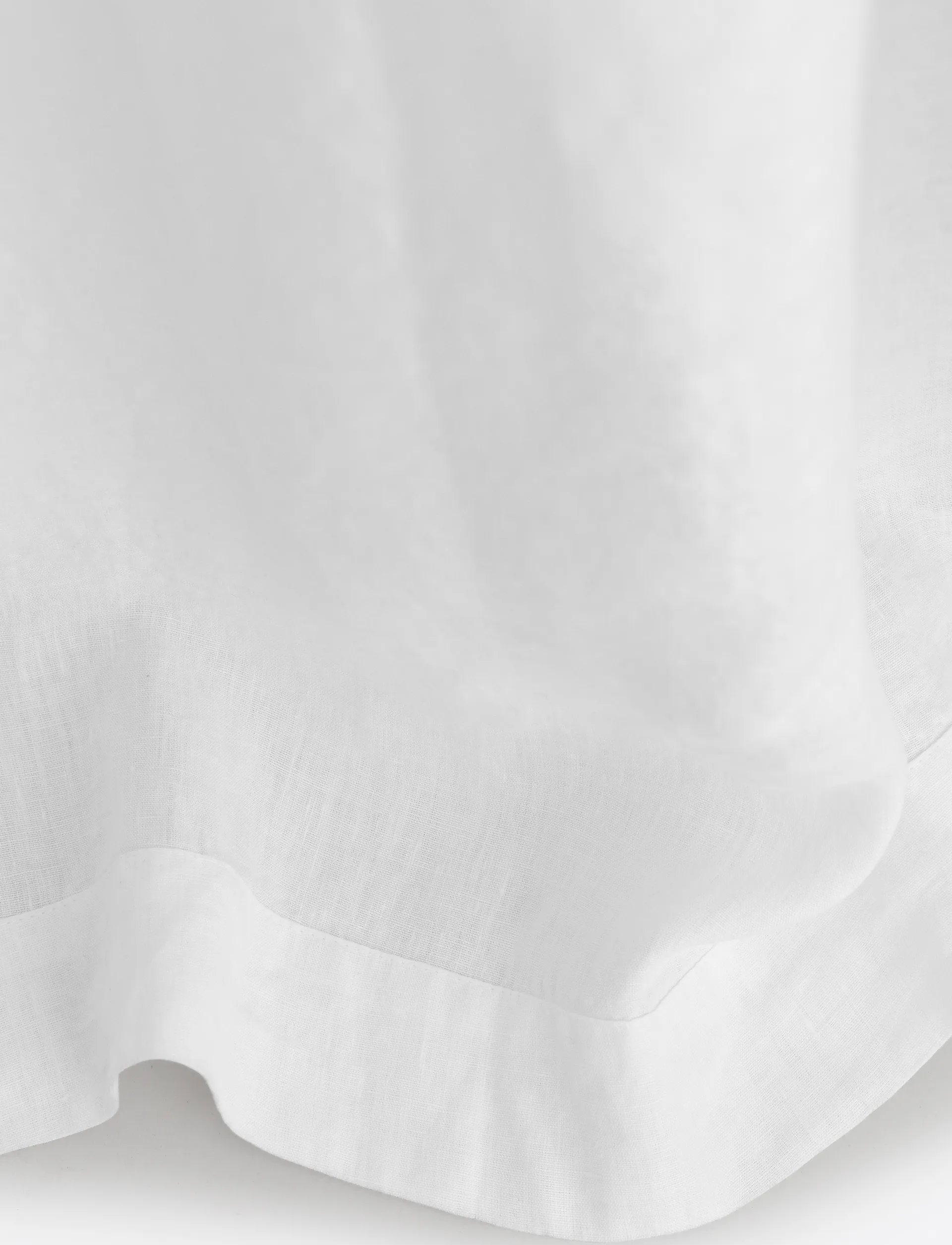 Sunrise gardin med rynkebånd 280x290 cm, White Himla