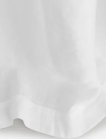 Sunrise gardin med rynkebånd 280x290 cm - White - Himla