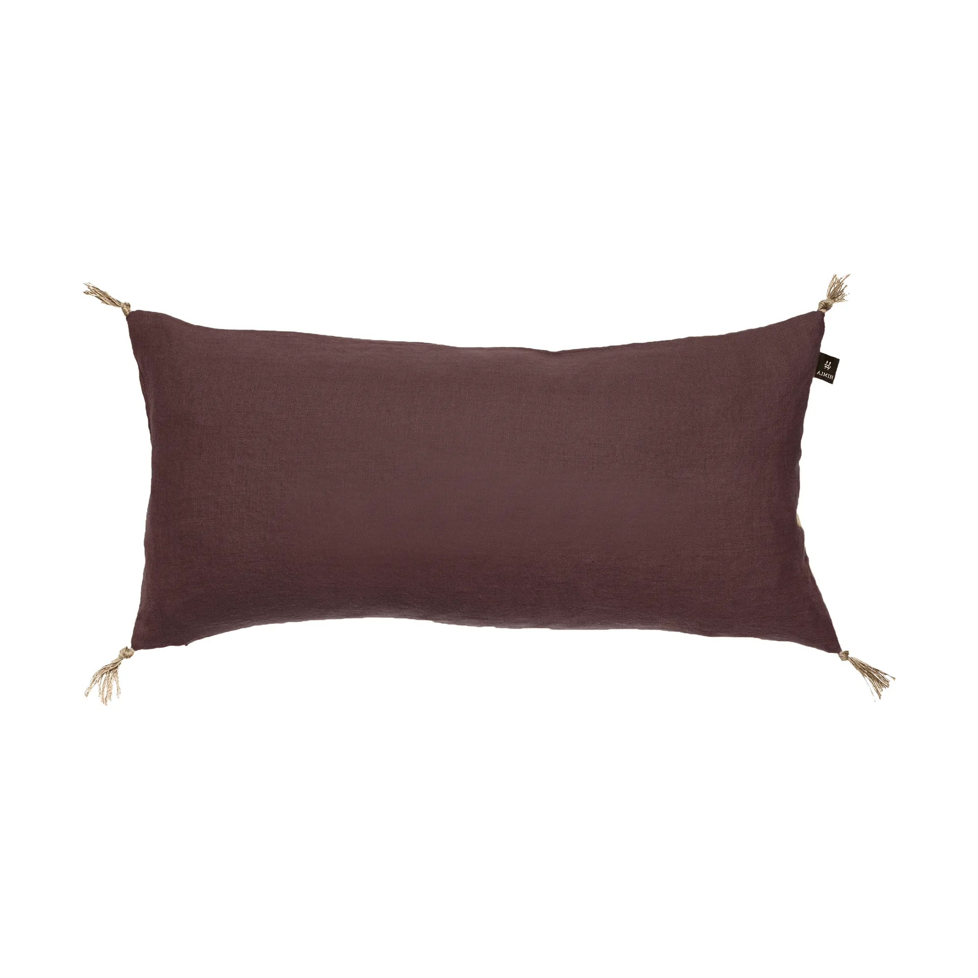 Himla Sunshine pudebetræk Burgundy (rød), 30x60 cm