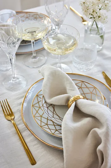 Sunshine serviet 4-pak - Fog (beige) - Himla