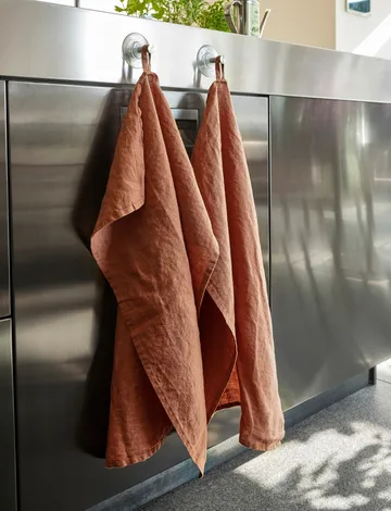 Sunshine viskestykke 2-pak - Grounded, 50x70 cm - Himla